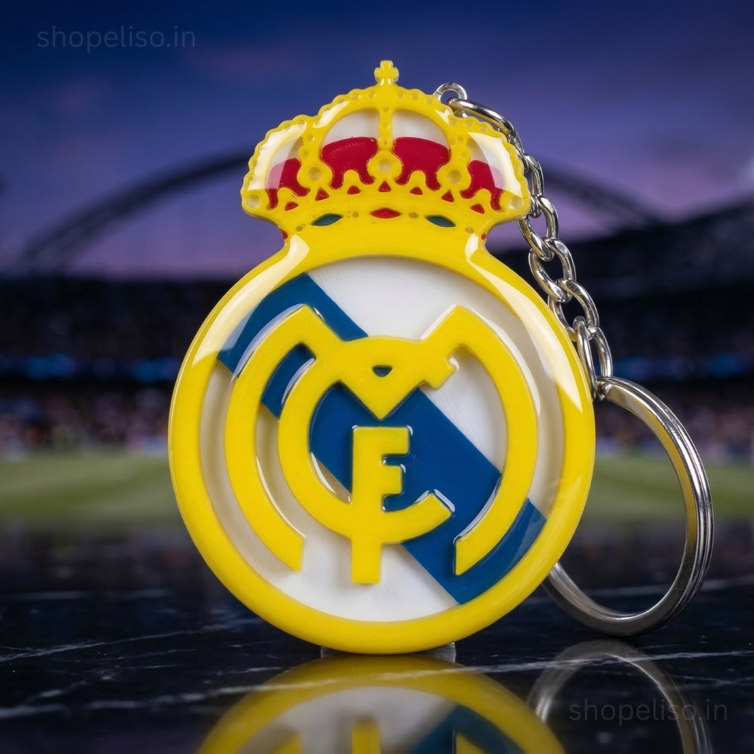 ELISO Football Fan Crest Keyrings