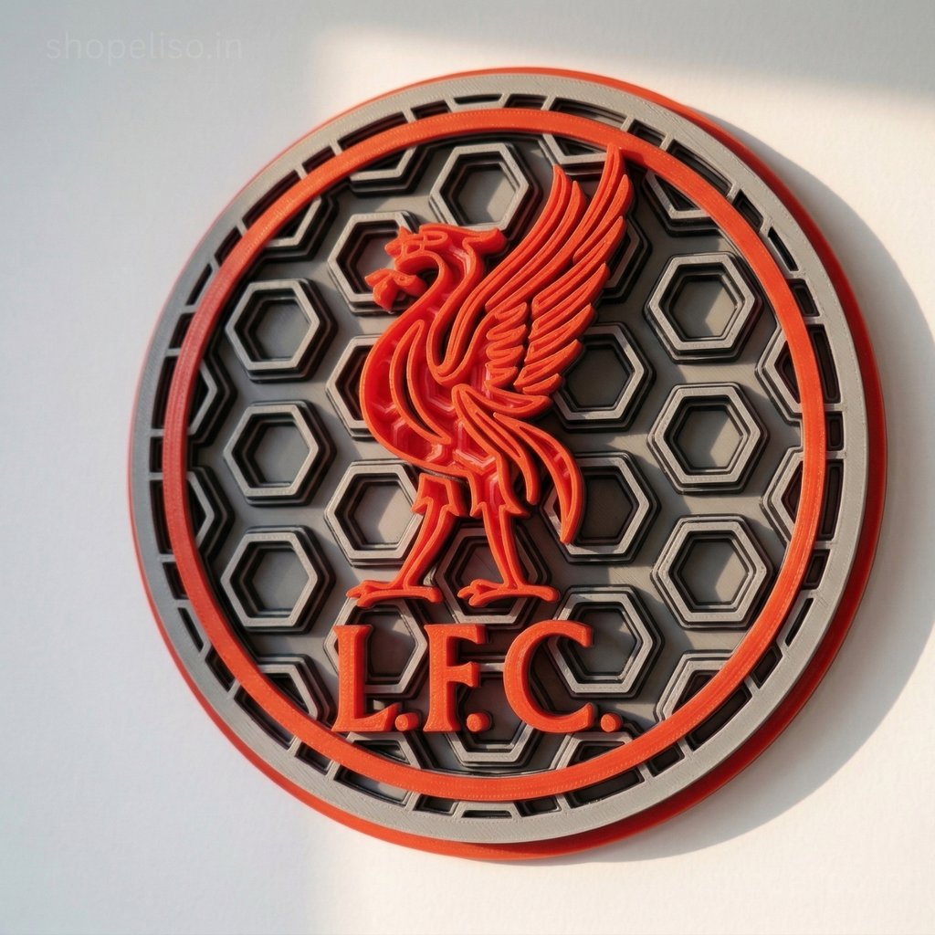ELISO Anfield Red Crest Wall Art