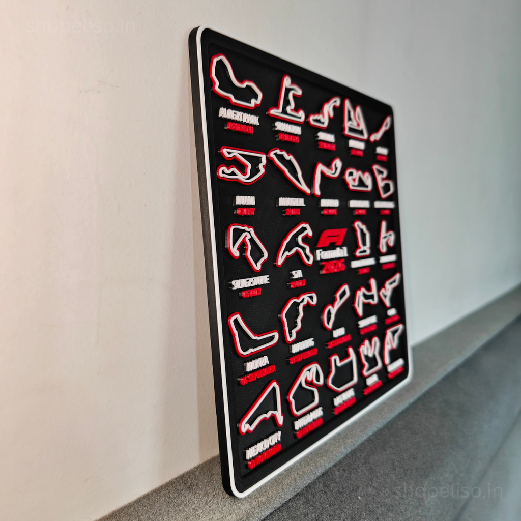 ELISO Racing Circuit Calendar Display (2026 Season)