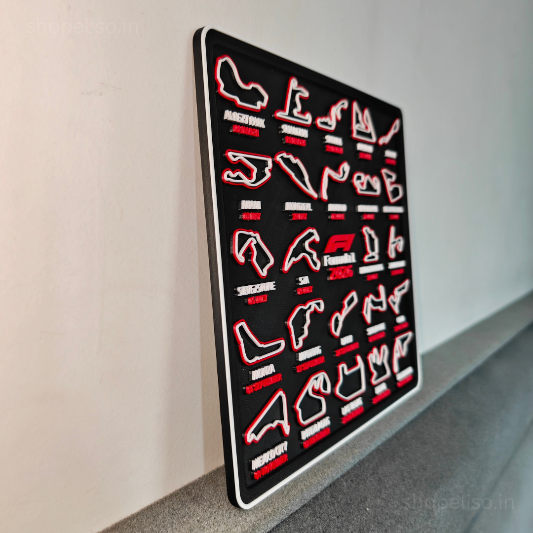 ELISO Racing Circuit Calendar Display (2026 Season)