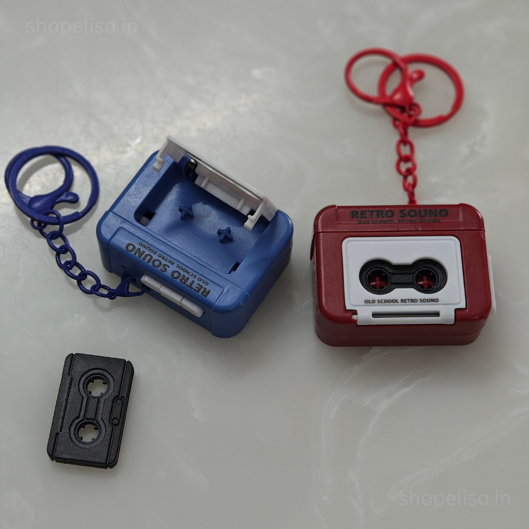 ELISO Mixtape Mini Recorder Keychain