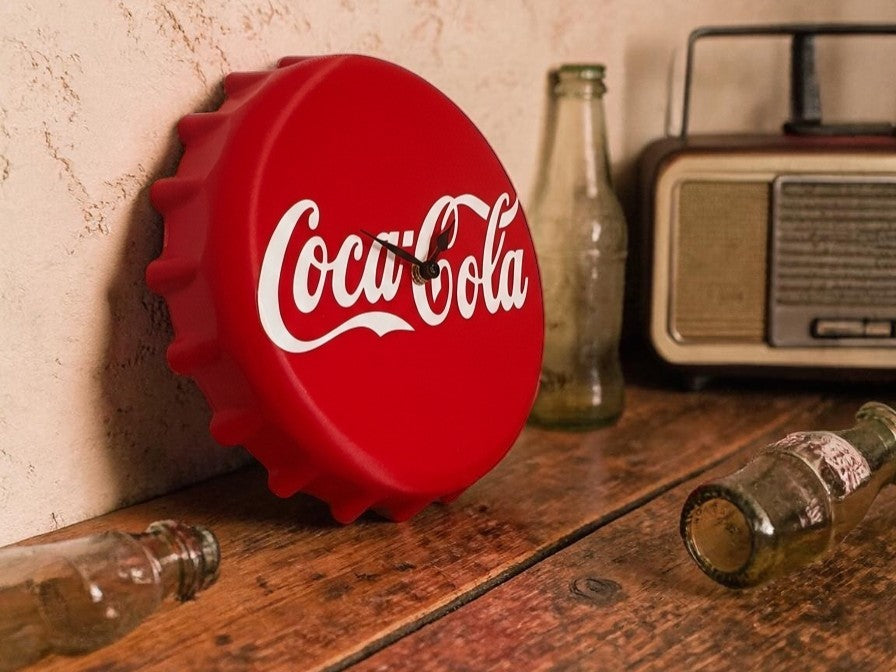ELISO Retro Bottle Cap Wall Clock
