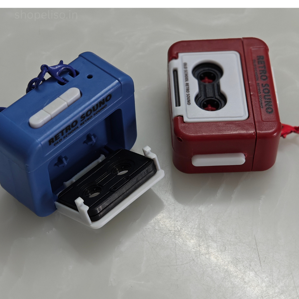 ELISO Mixtape Mini Recorder Keychain