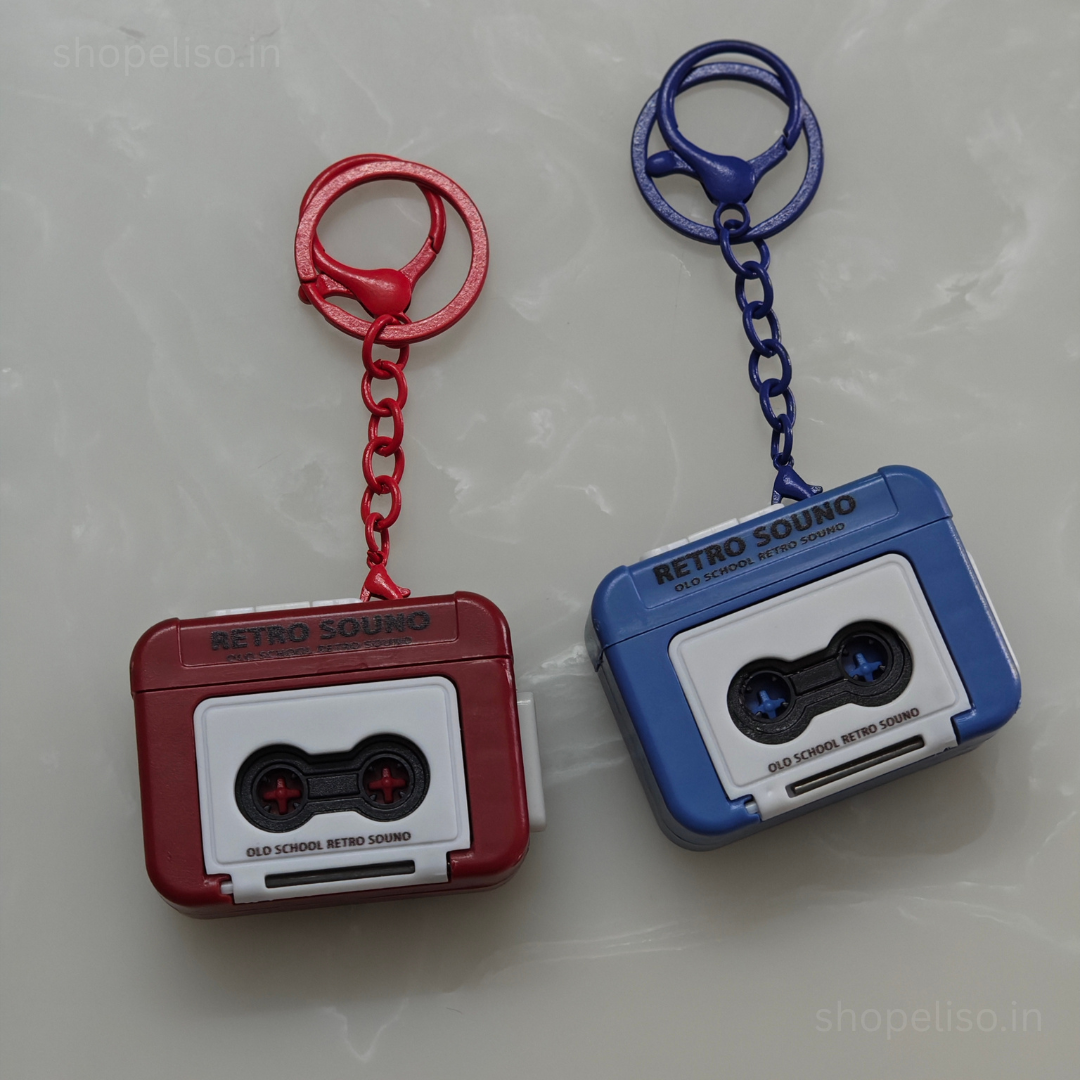 ELISO Mixtape Mini Recorder Keychain