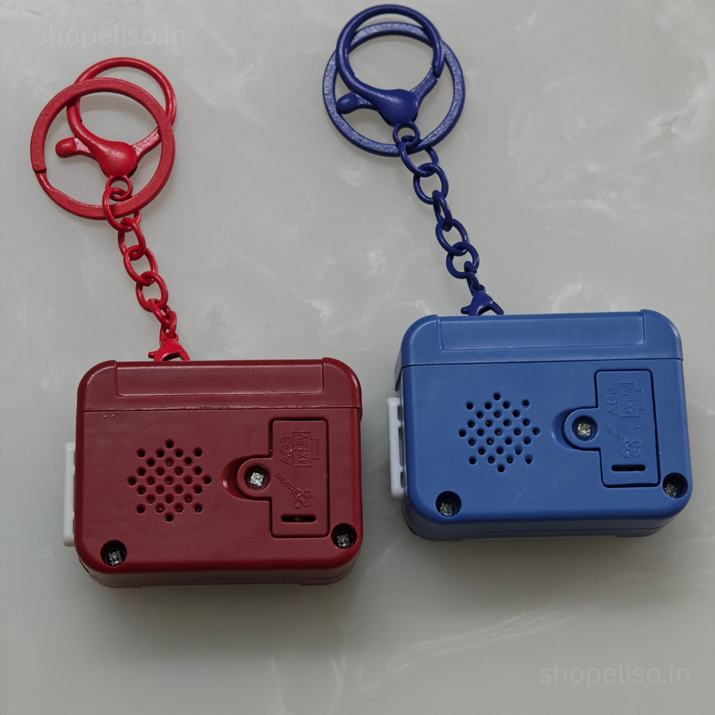 ELISO Mixtape Mini Recorder Keychain