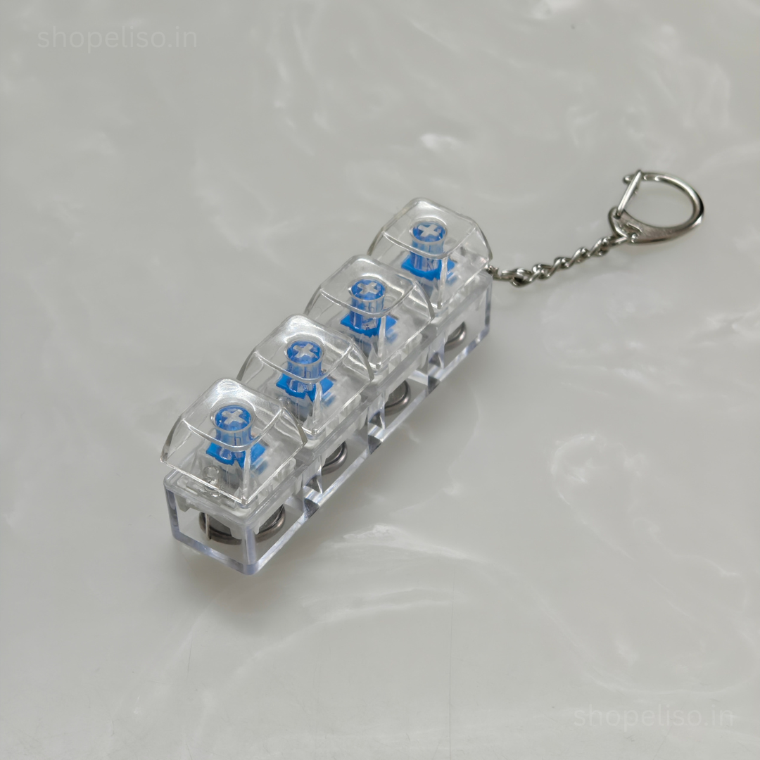 ELISO ClickKey™ – Mechanical Keyboard Fidget Keychain
