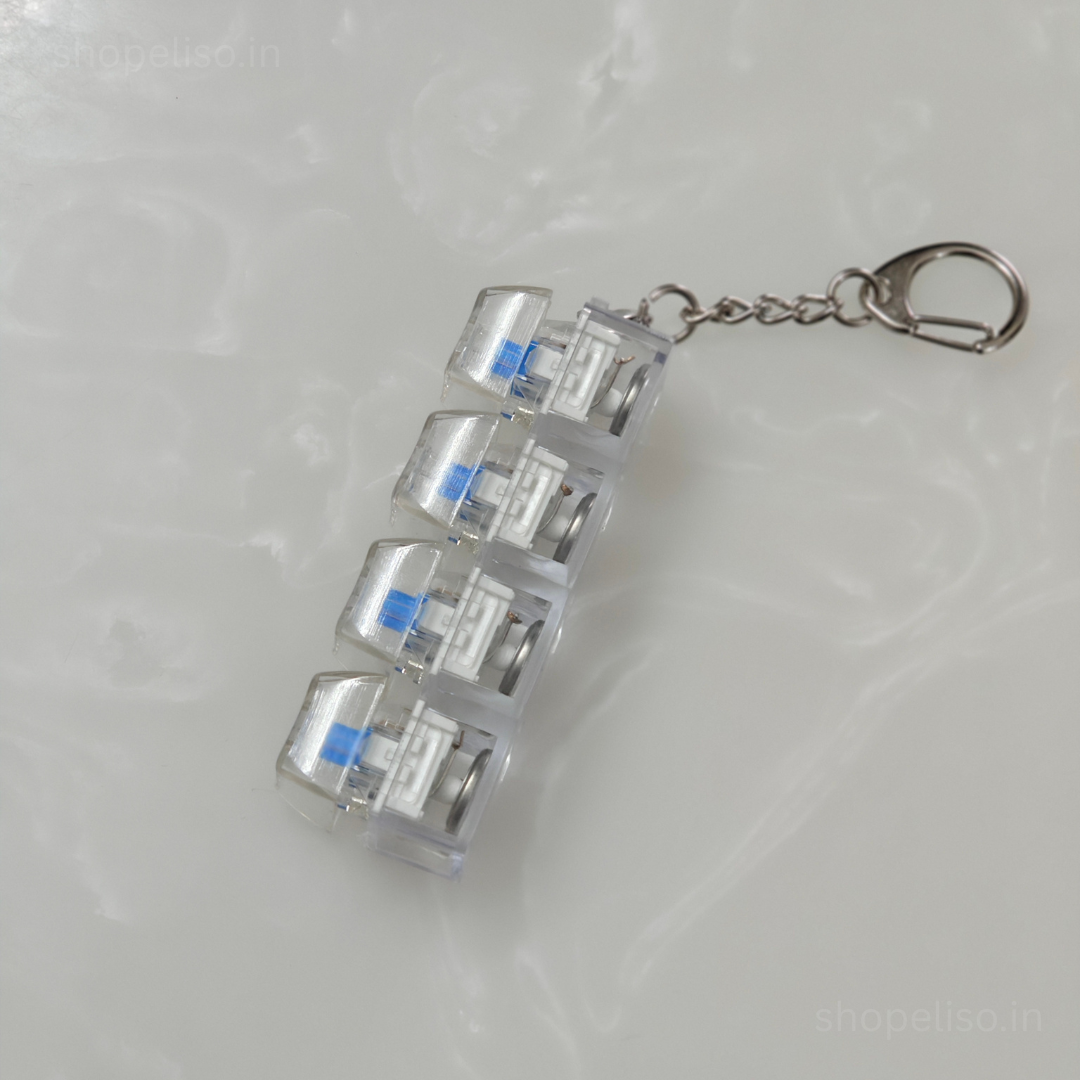 ELISO ClickKey™ – Mechanical Keyboard Fidget Keychain