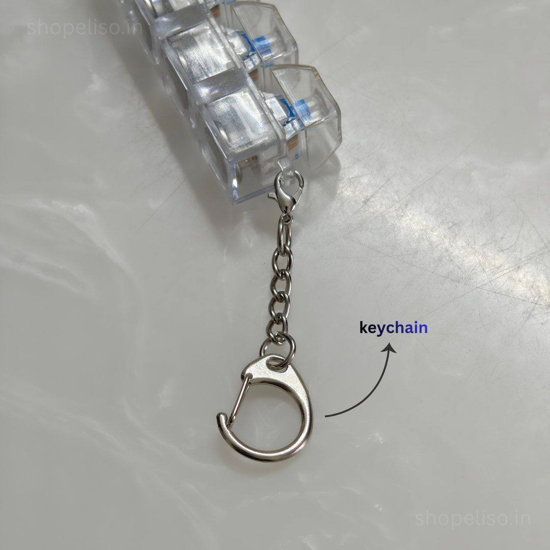 ELISO ClickKey™ – Mechanical Keyboard Fidget Keychain
