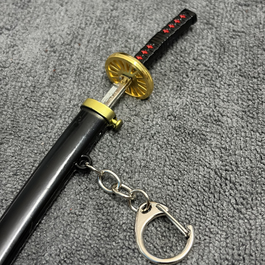 ELISO Mini Katana Metal Keychain