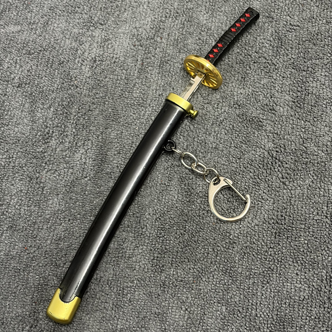 ELISO Mini Katana Metal Keychain