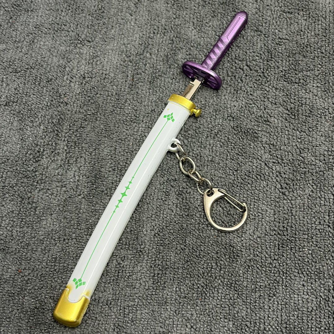 ELISO Mini Katana Metal Keychain