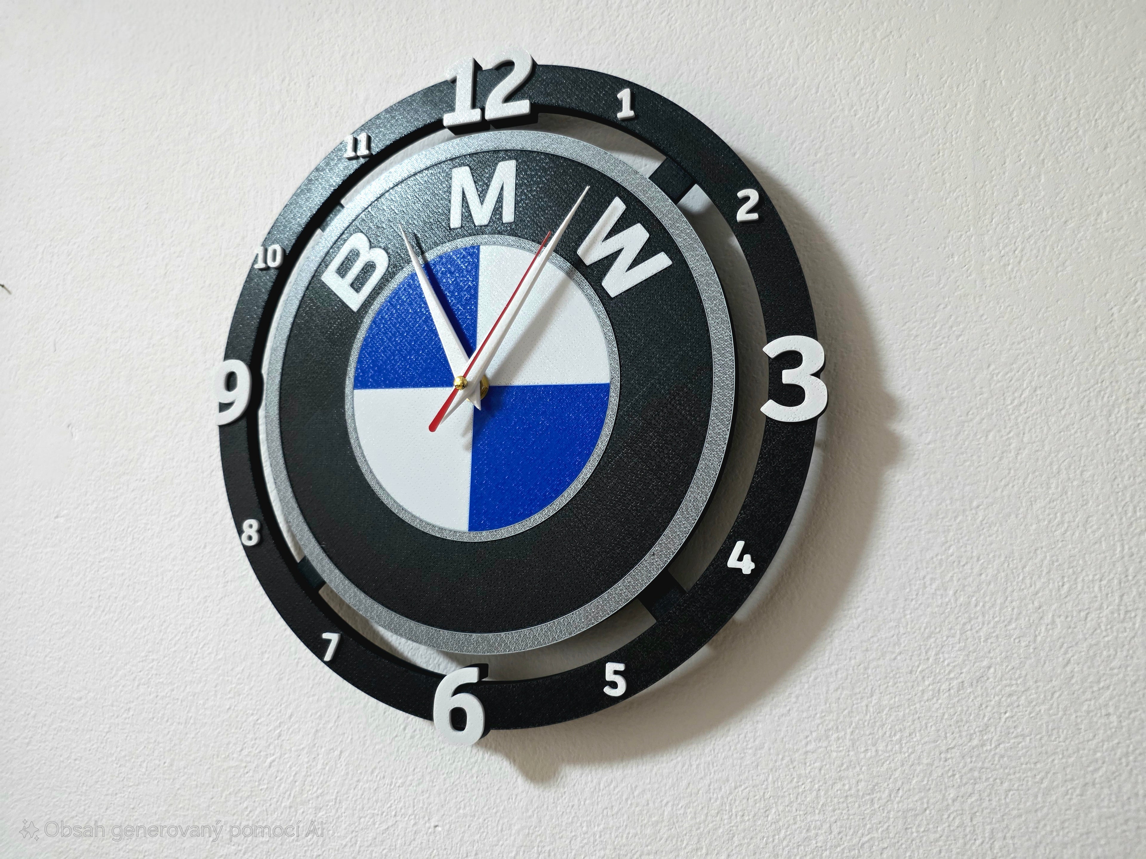 ELISO Velocity Motorsport Wall Clock