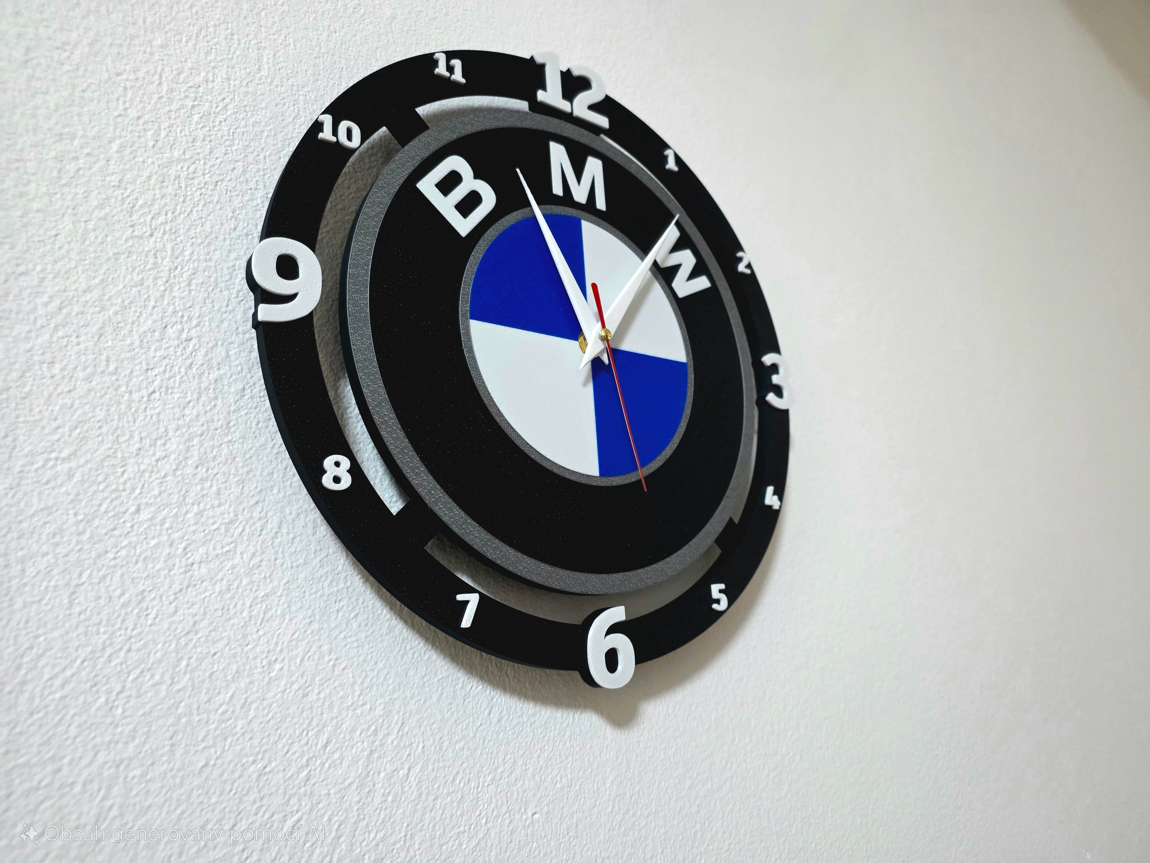 ELISO Velocity Motorsport Wall Clock