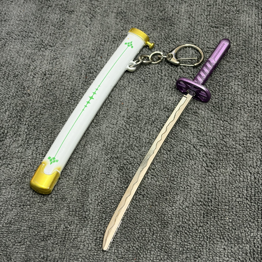 ELISO Mini Katana Metal Keychain