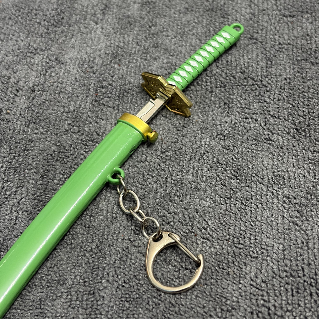 ELISO Mini Katana Metal Keychain
