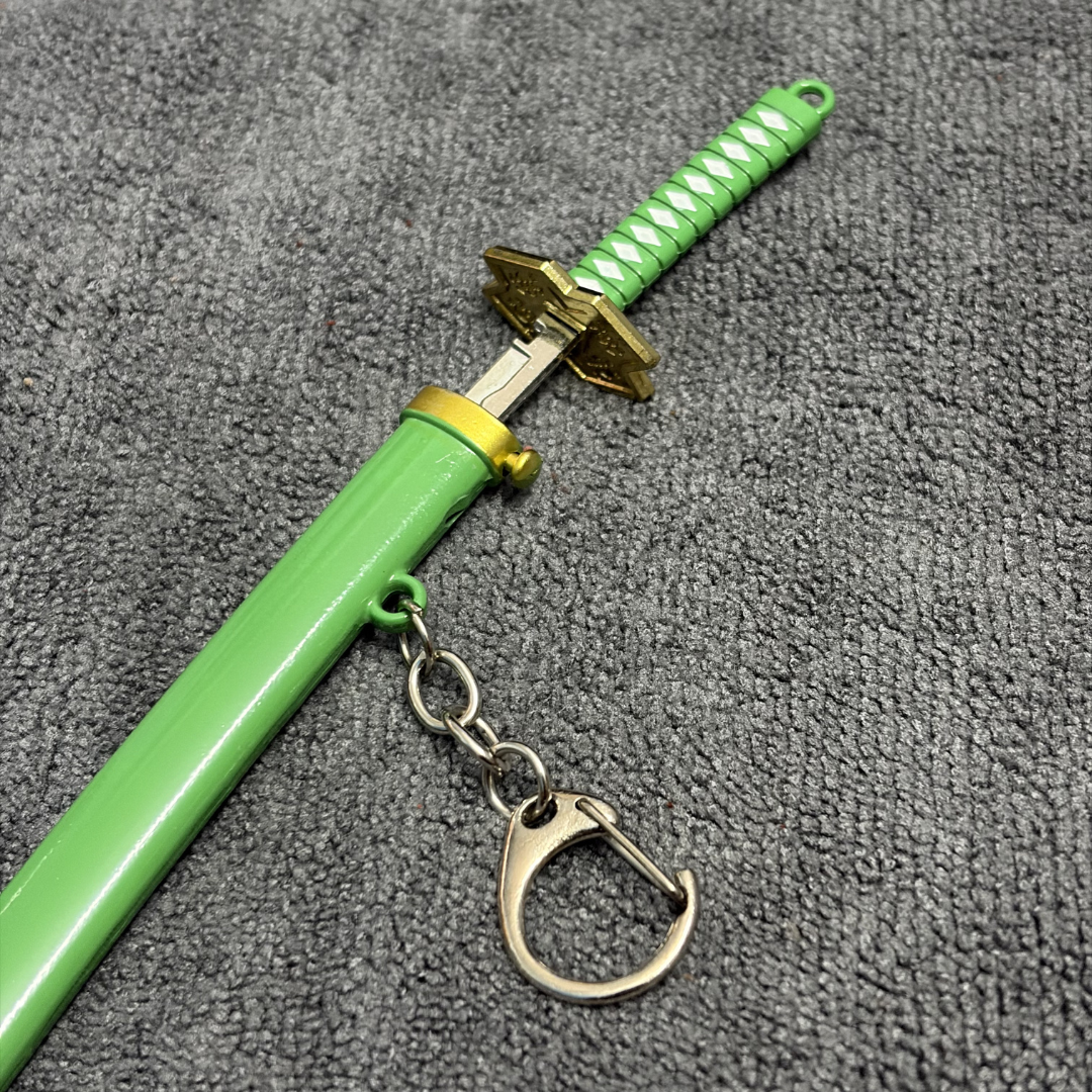 ELISO Mini Katana Metal Keychain