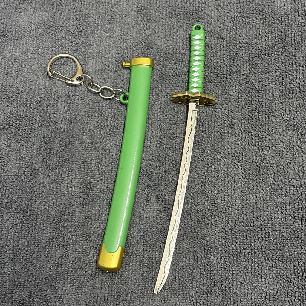 ELISO Mini Katana Metal Keychain