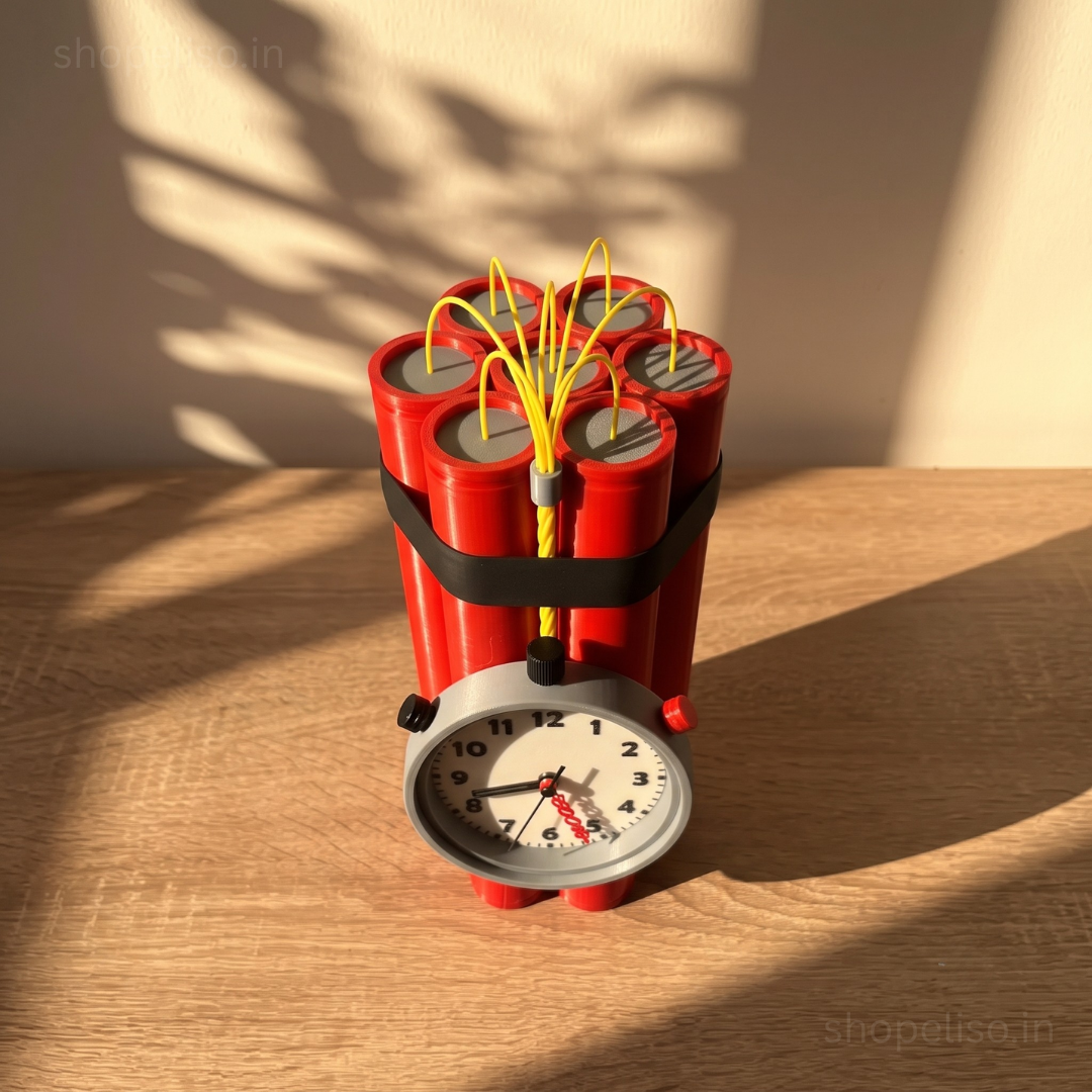 Eliso Dynamite Desk Clock