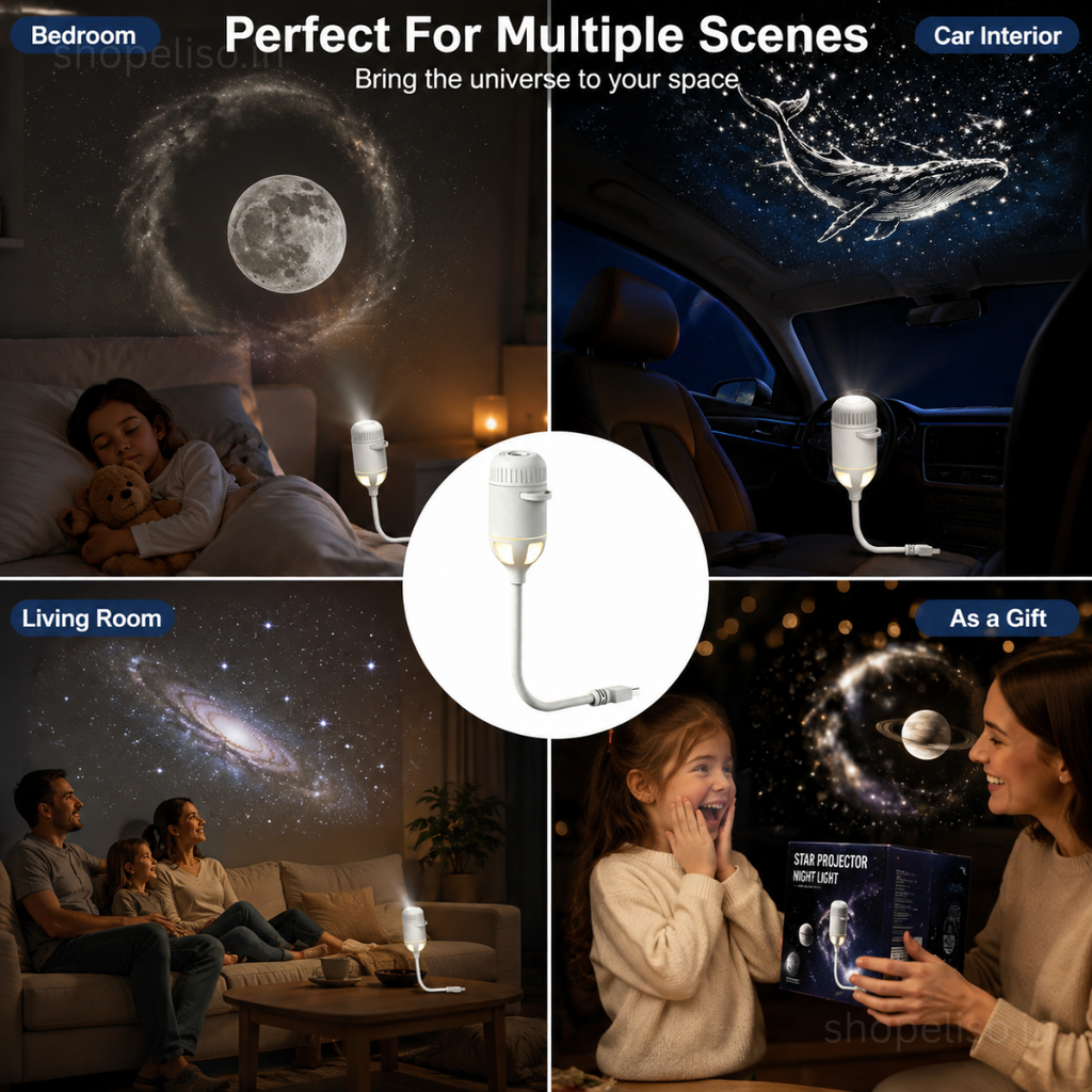 ELISO GALAXY PROJECTION LAMP 🌌
