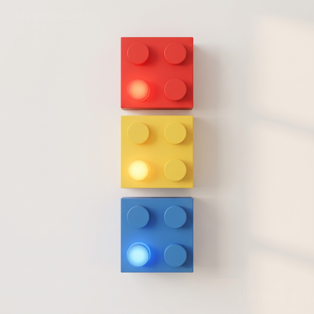ELISO Giant 2×2 Brick Push Lamp