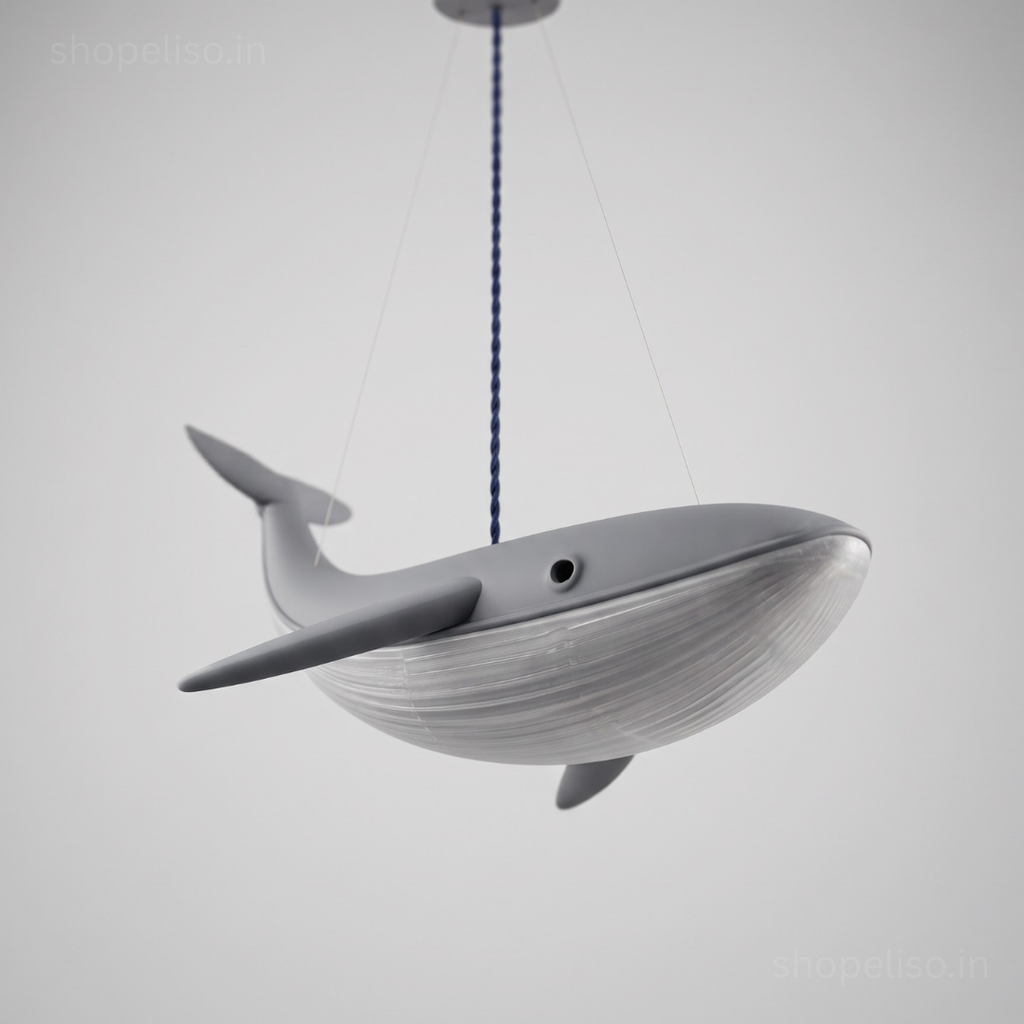 ELISO WhaleGlow Lamp with Ceiling Mount