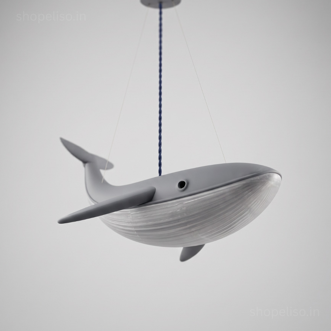ELISO WhaleGlow Lamp with Ceiling Mount