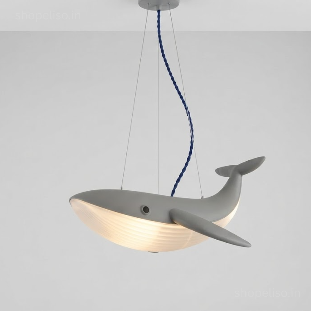 ELISO WhaleGlow Lamp with Ceiling Mount