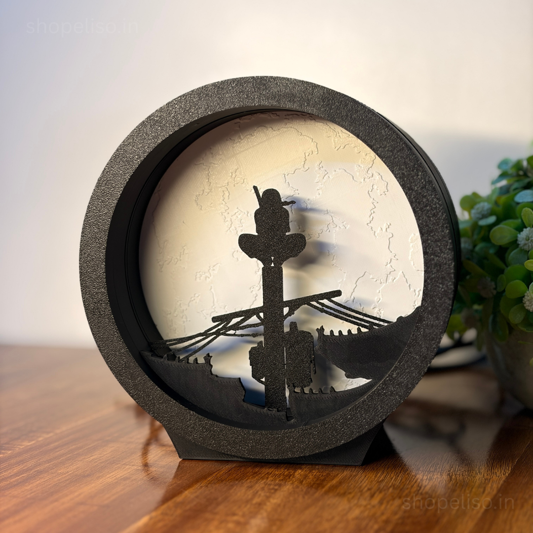 Eliso Anime Inspired LED Lamp with 2 Back Panels