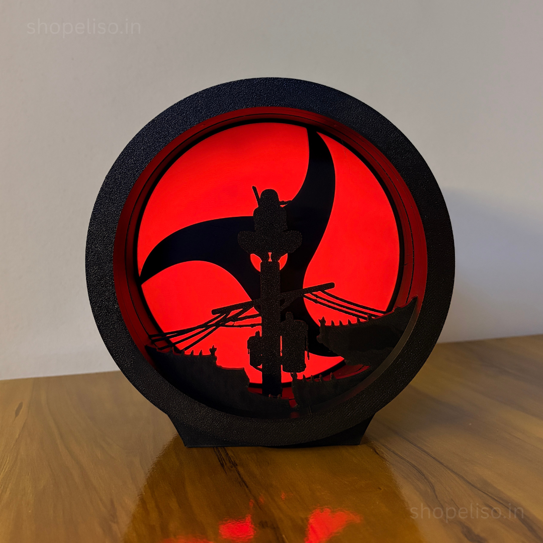 Eliso Anime Inspired LED Lamp with 2 Back Panels