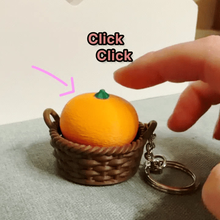 ELISO Giant Orange Fidget Clicker