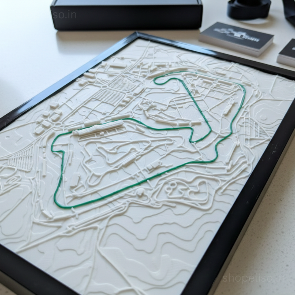 ELISO Silverstone Circuit Mini Display
