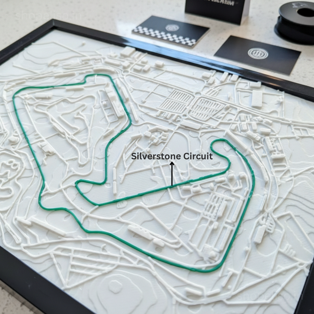ELISO Silverstone Circuit Mini Display