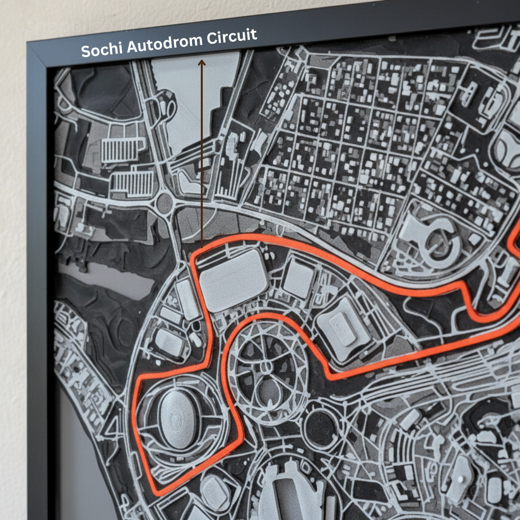 ELISO Sochi Autodrom Circuit Miniature