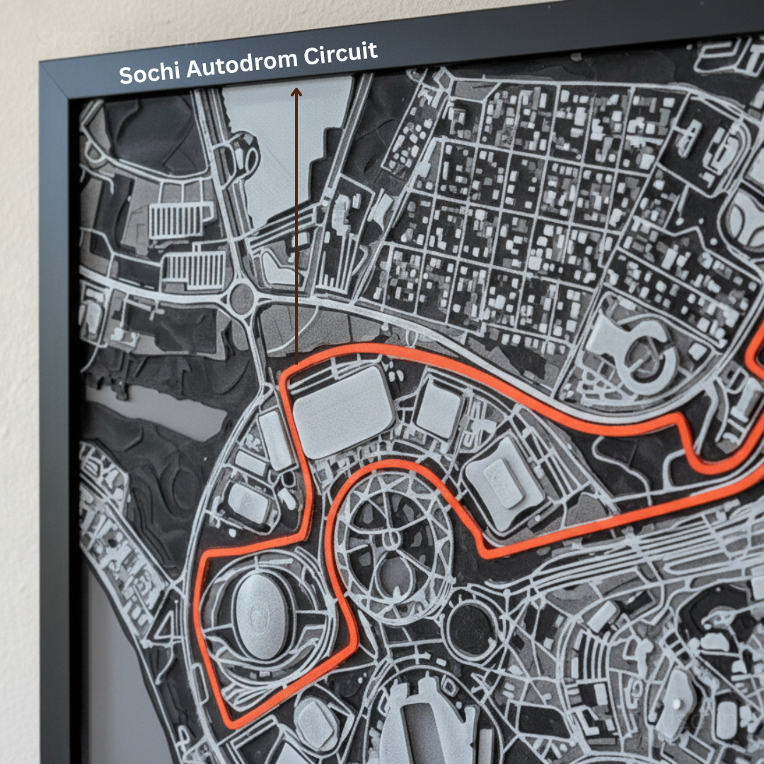 ELISO Sochi Autodrom Circuit Miniature
