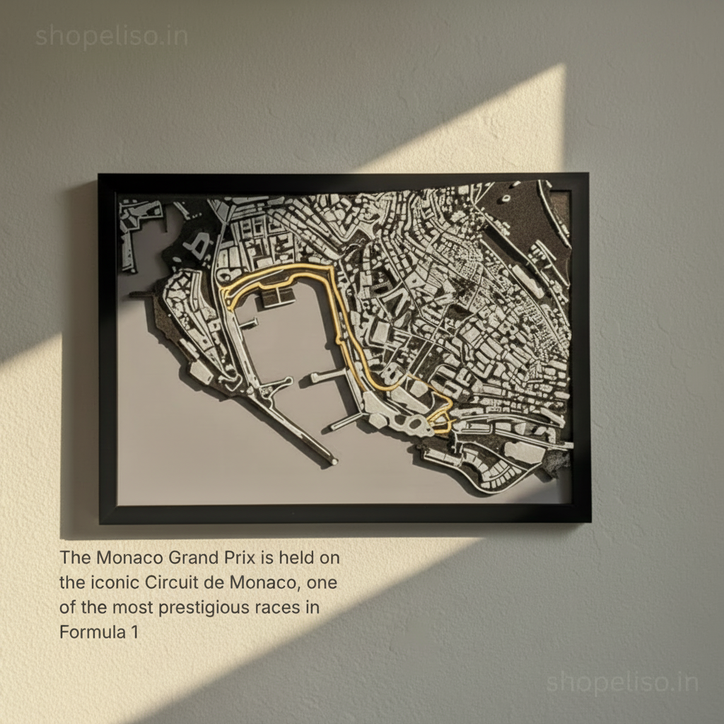 ELISO Monaco Grand Prix Circuit Miniature