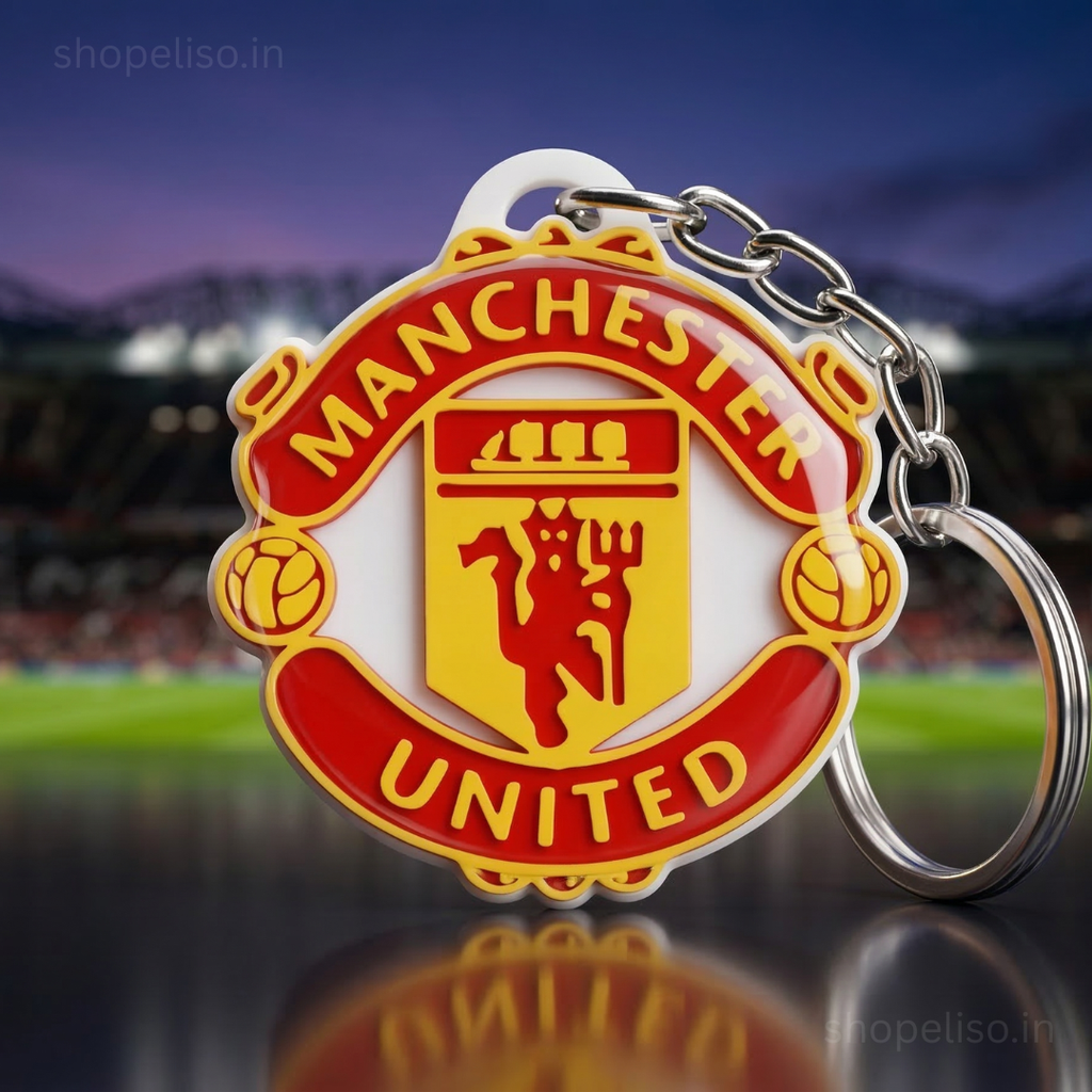 ELISO Football Fan Crest Keyrings