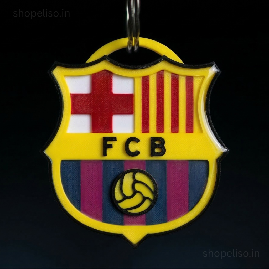 ELISO Football Fan Crest Keyrings