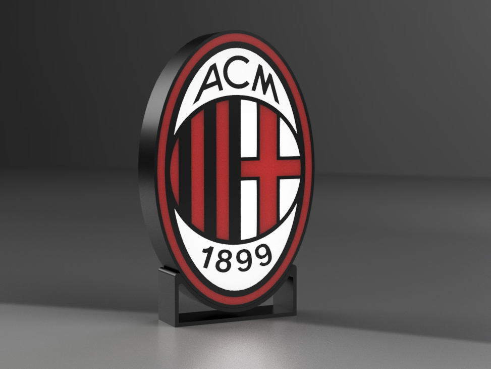 Red Black Legacy Light Box