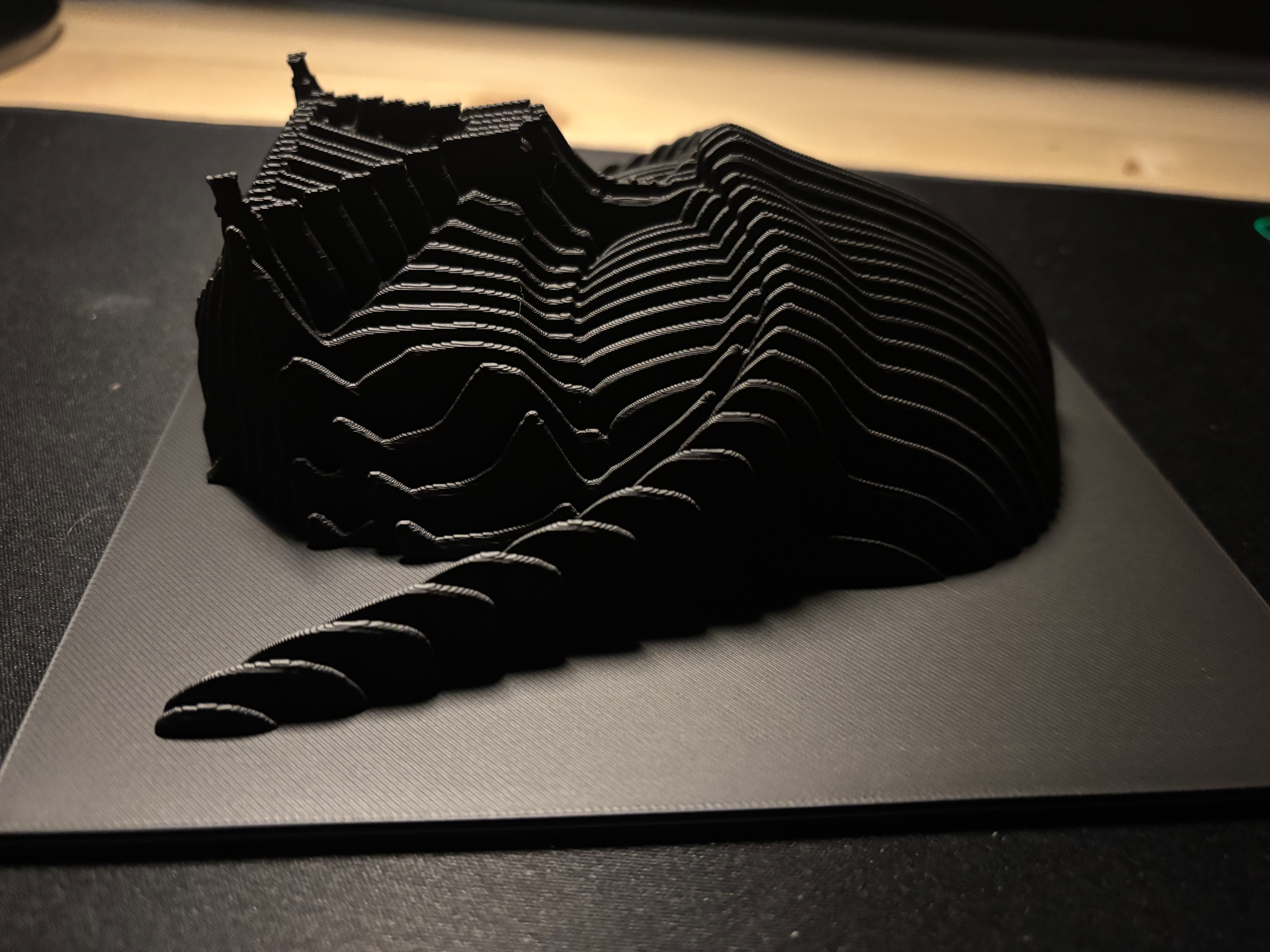 ELISO Dark Lord Layered Sculpture Wall Art