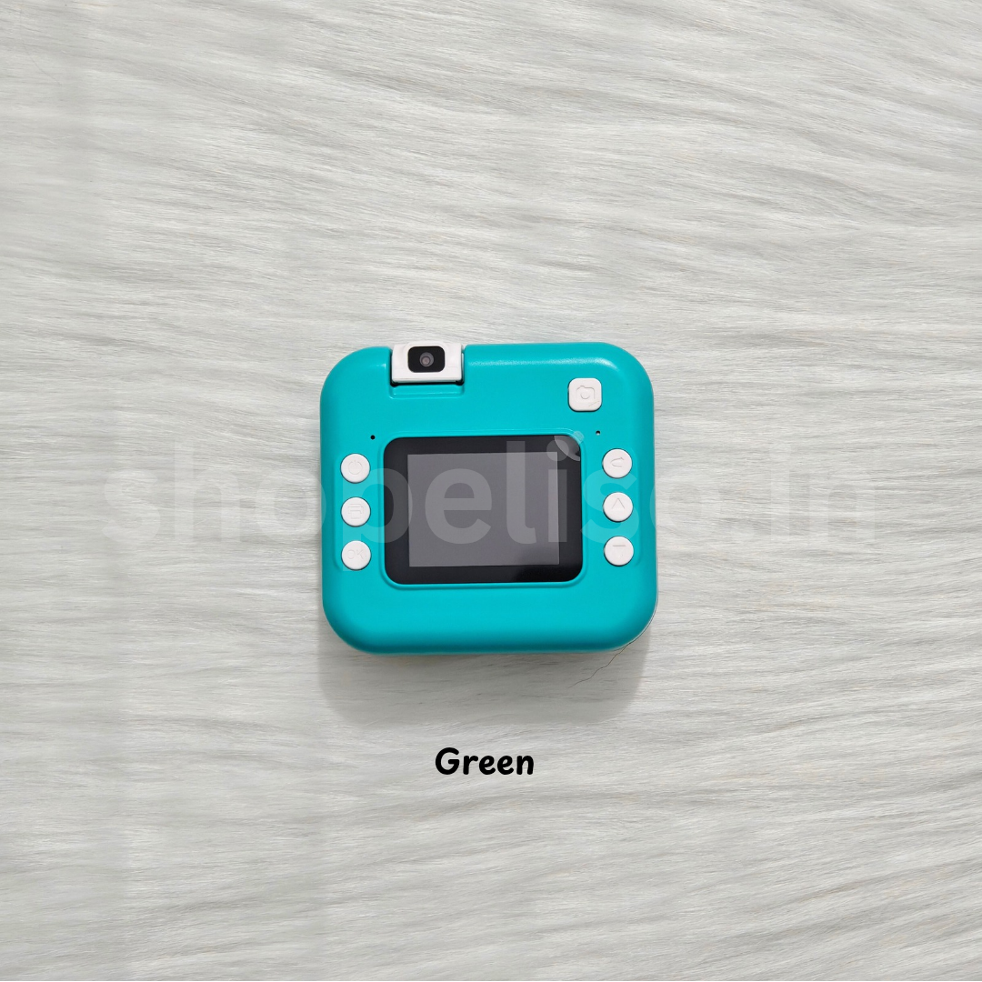 Eliso Instant Print Camera | Front and Back Camera