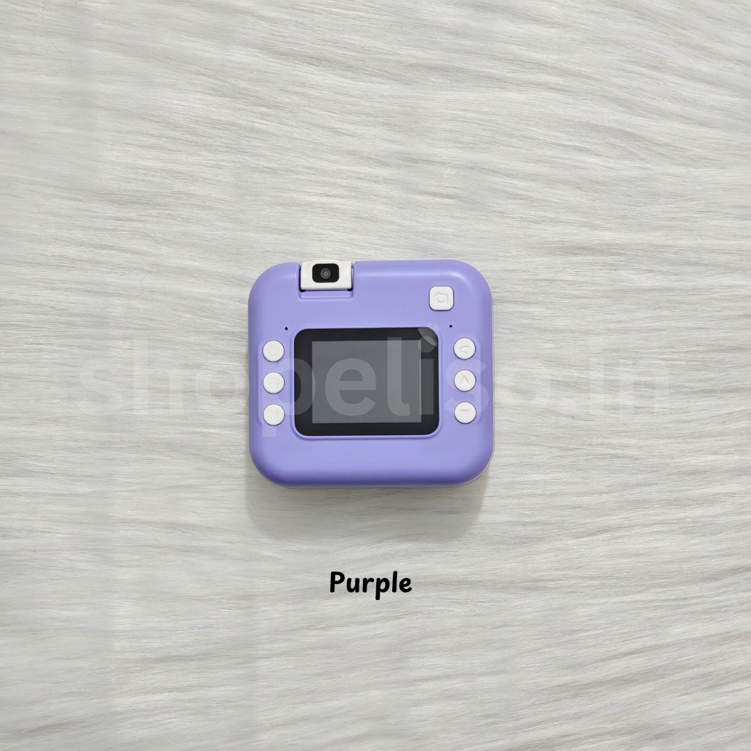 Eliso Instant Print Camera | Front and Back Camera