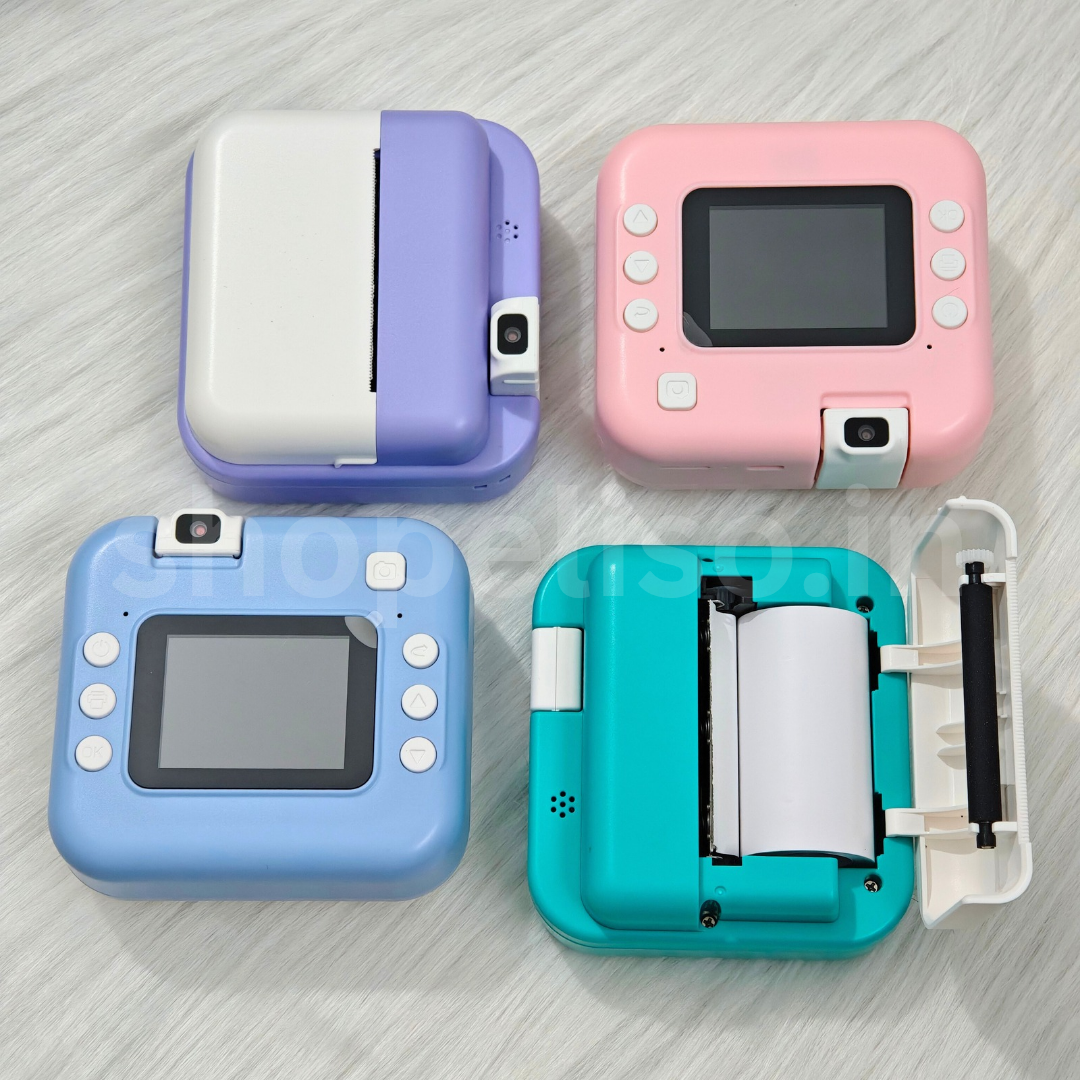 Eliso Instant Print Camera | Front and Back Camera