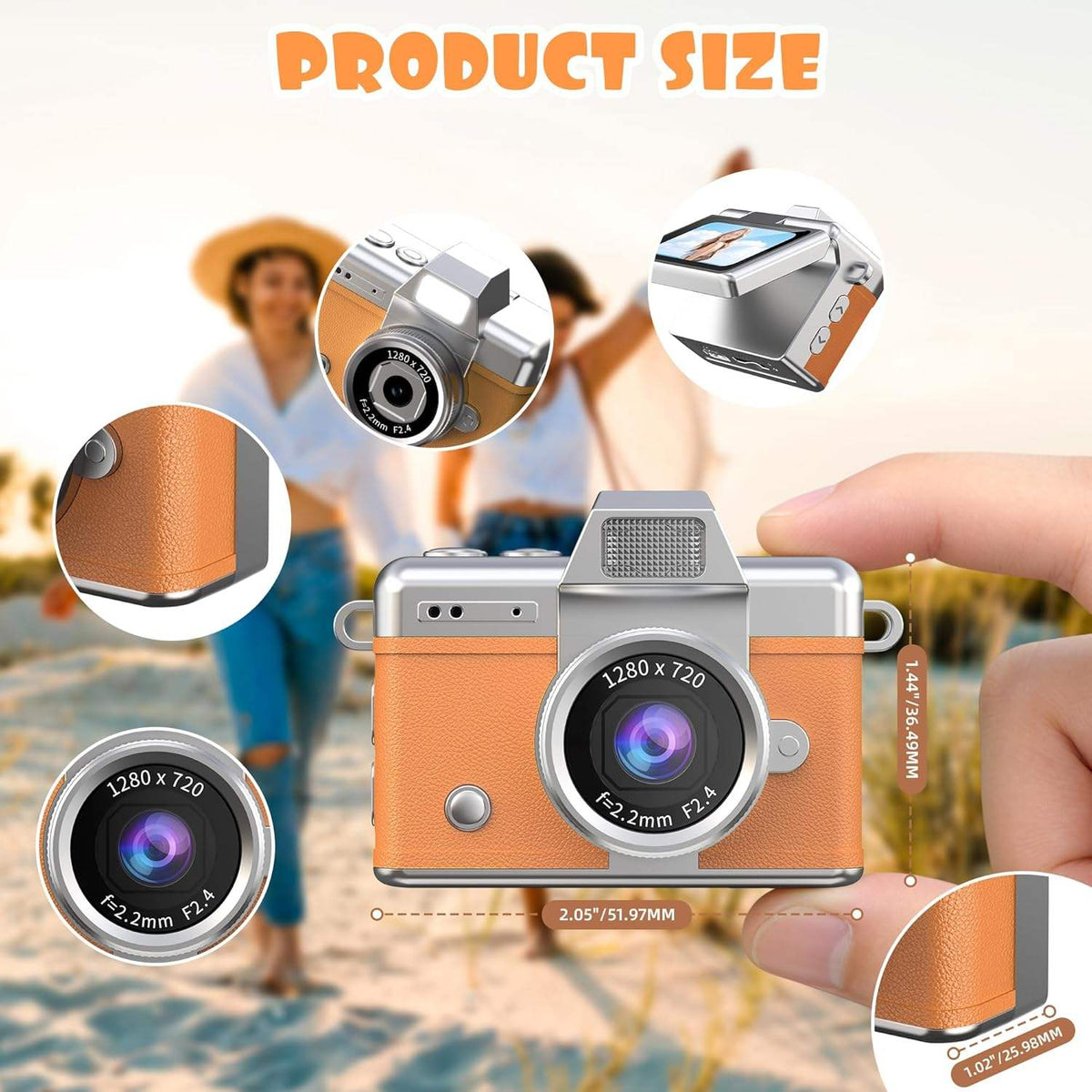 ELISO Mini Flip Digital Camera