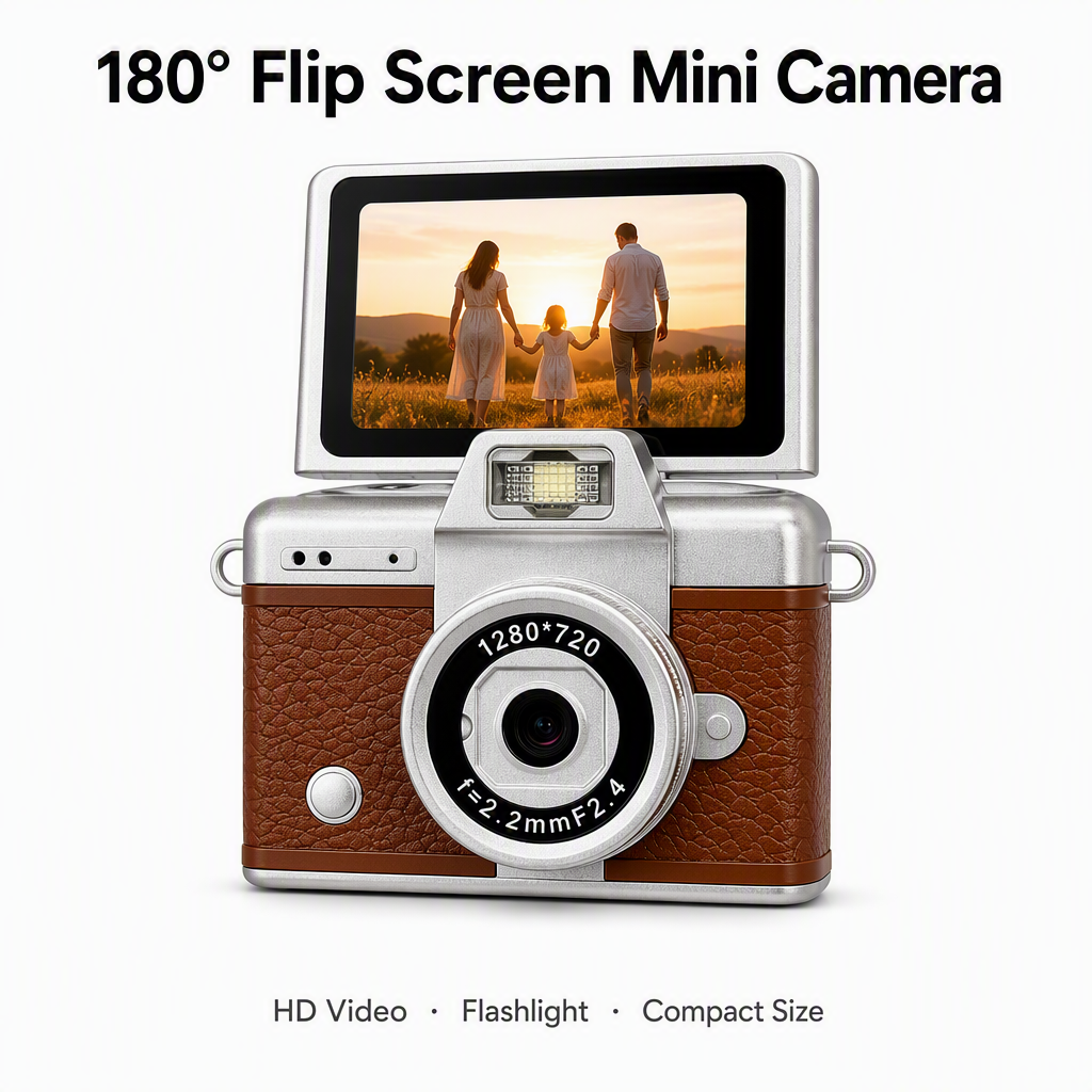 ELISO Mini Flip Digital Camera