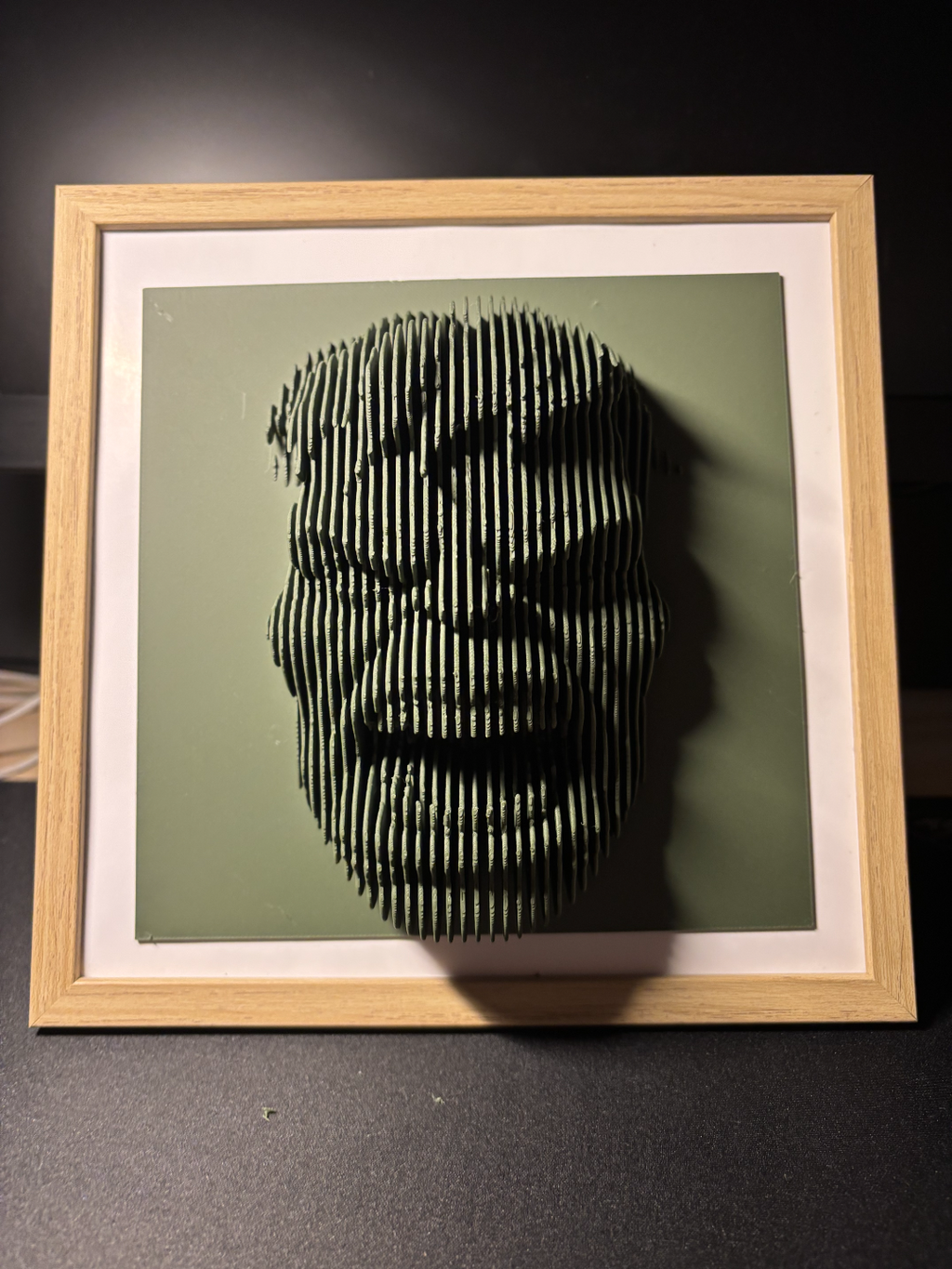ELISO Gamma Rage Layered Sculpture Wall Art