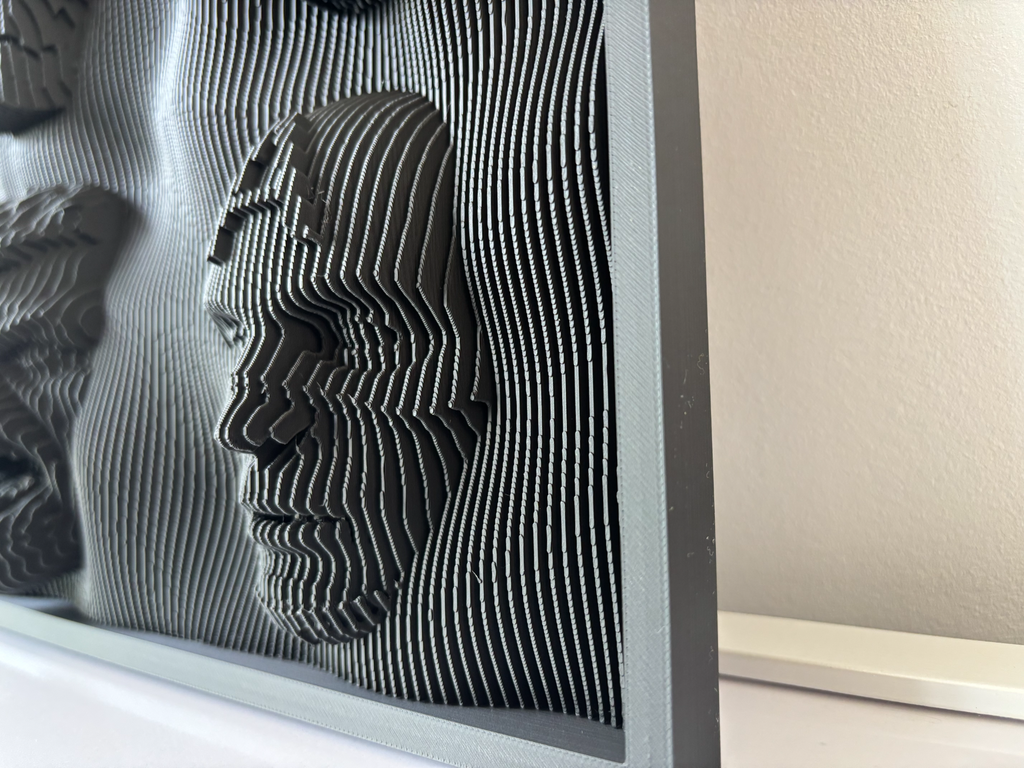 ELISO Black Wave Heroes Edition Wall Art