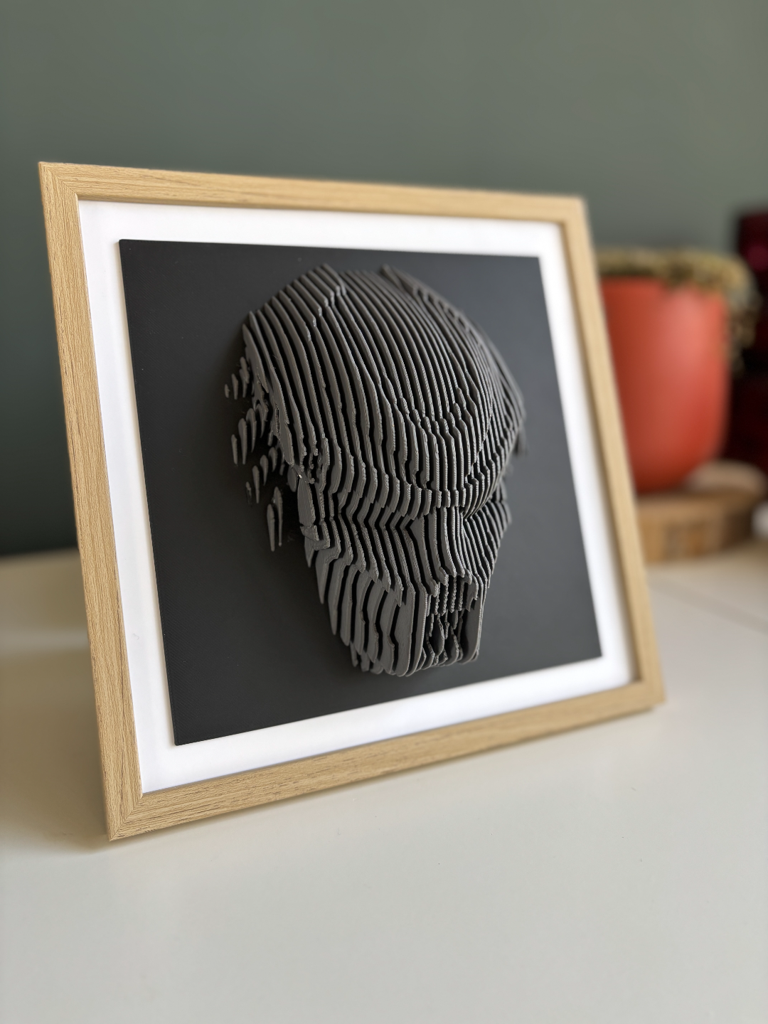 ELISO Galactic Hunter Layered Sculpture Wall Art