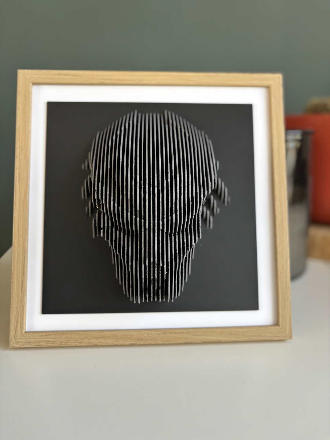 ELISO Galactic Hunter Layered Sculpture Wall Art