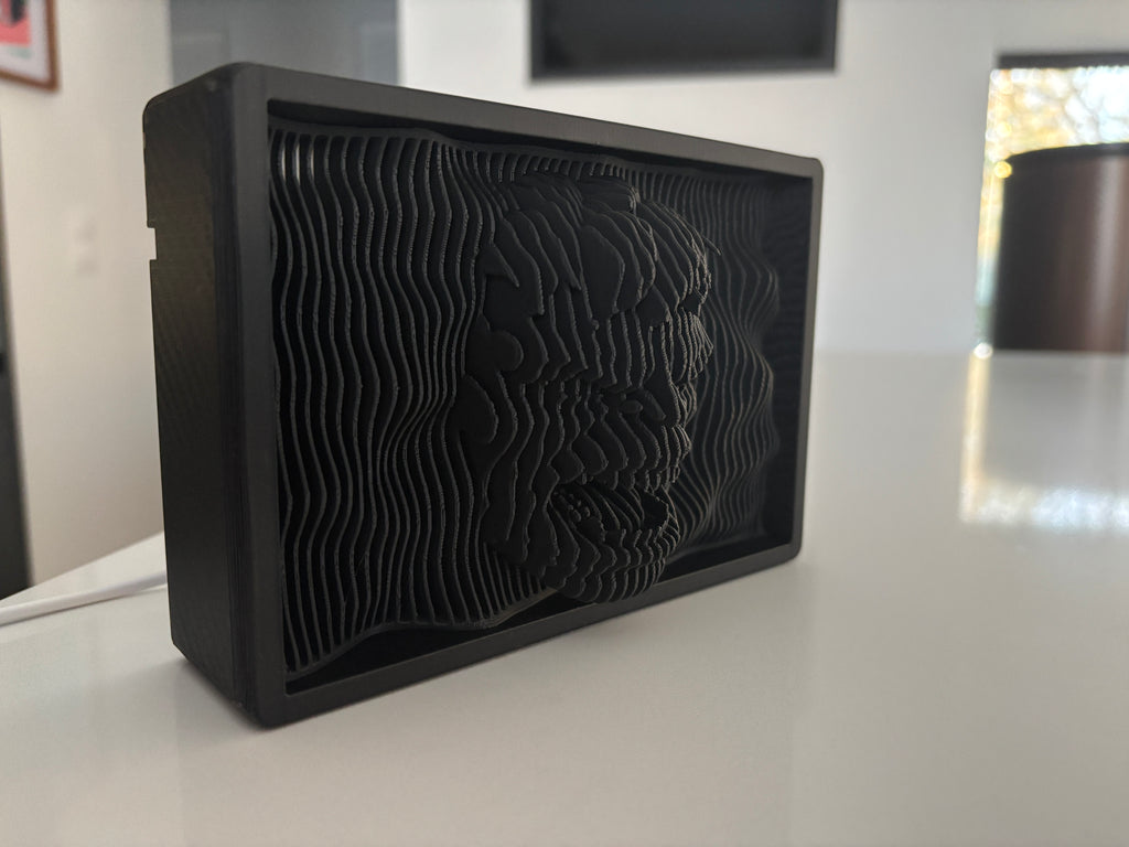 Gamma Titan Layered LithoSculpture | Lightbox