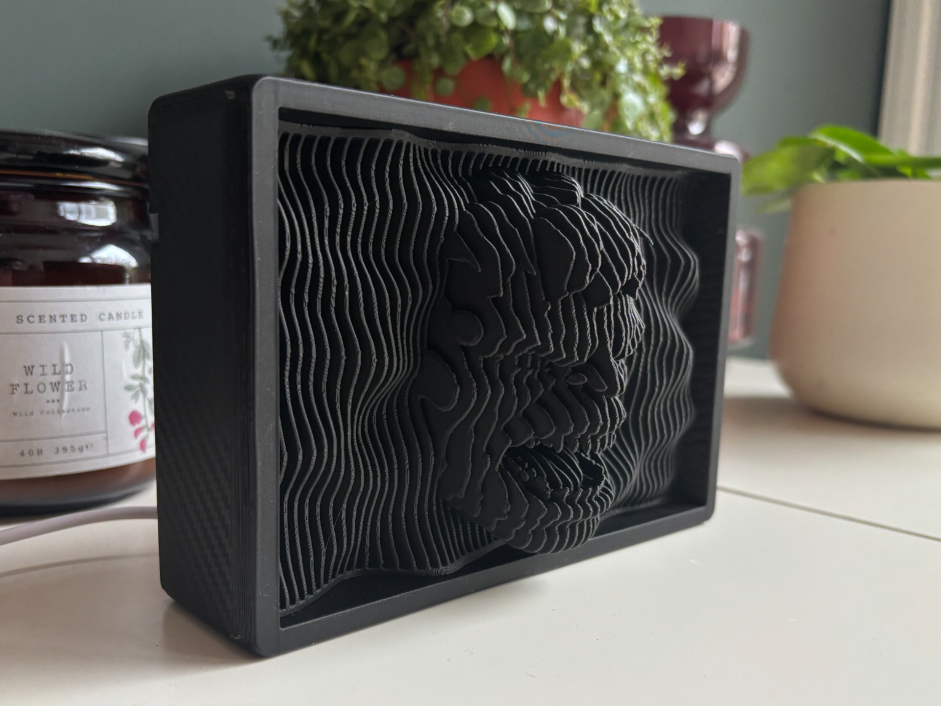 Gamma Titan Layered LithoSculpture | Lightbox
